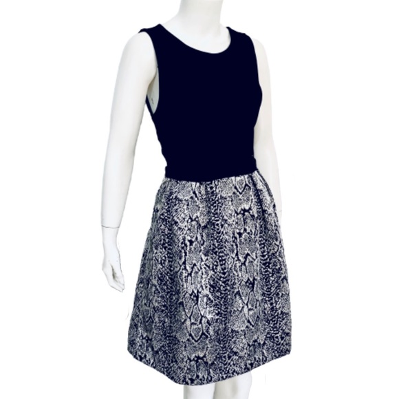Donna Ricco Dresses & Skirts - DONNA RICCO | New York Snakeskin Midi Dress Size L